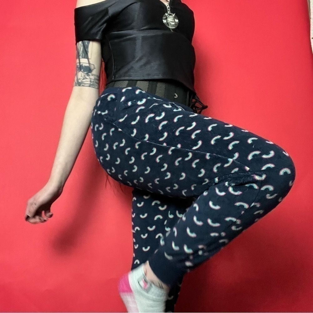 Y2k rainbow Pj pants 💙💕